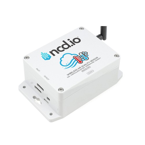 산업용 IoT 무선 대기질 CO2 온도 습도 파티클 센서